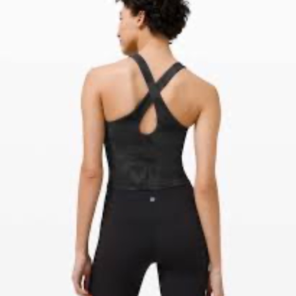 Lululemon - Key to Balance Tank, Heritage 365 Camo Deep Coal Multi Print, Size 8 - Picture 2 of 6